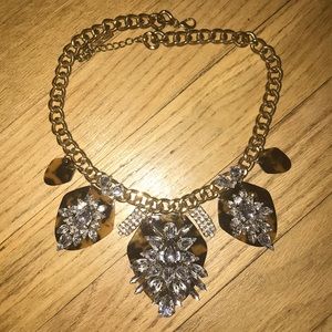 Bauble Bar Tortoise Shell Statement Necklace